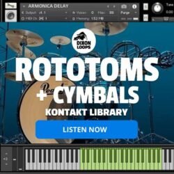 Rototoms + Cymbals Sample pack
