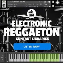 Electronic Reggaeton Drums - Kontakt Library
