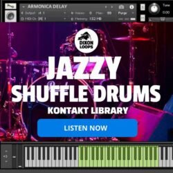 Jazzy Shuffle Drums- Kontakt Library