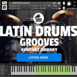 Latin Drums Grooves - Kontakt Library
