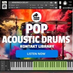 Pop Acoustic Drums - Kontakt Library