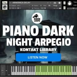 Piano Dark Night Arpegio - Kontakt Library
