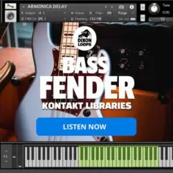 Bass Fender - Kontakt Library