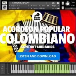 Acordeon Popular Colombiano - Kontakt Library