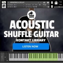 Acoustic shuffle Guitar - Kontakt Library