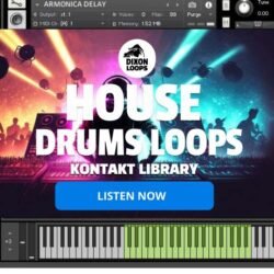 House Drums Loops - Kontakt