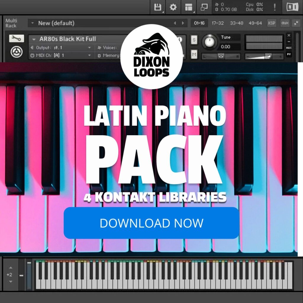 LATIN PIANO KONTAKT PACK - 4 LIBRARIES