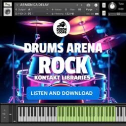 Drums Arena Rock - Kontakt Library