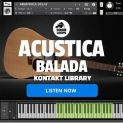 Guitarra Acustica Balada  - Kontakt Library
