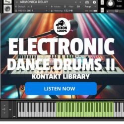 Electronic Dance Drums II - Kontakt Library
