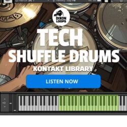 Tech Shuffle Drums- Kontakt Library