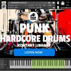 Punk Hardcore Drums - Kontakt Library