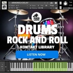 Drums Rock And Roll - Kontakt Library