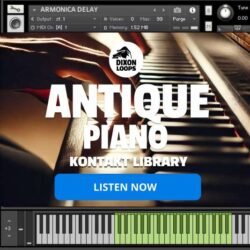 Antique Piano - Kontakt Library