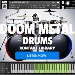 Doom Metal Drums - Kontakt Library