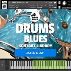 Drums Blues - Kontakt Library