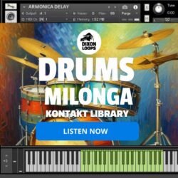 Drums Milonga - Kontakt Library