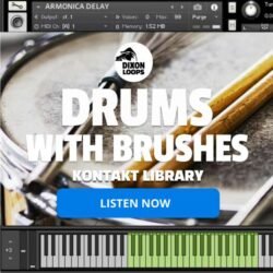 Drums with Brushes - Kontakt Library