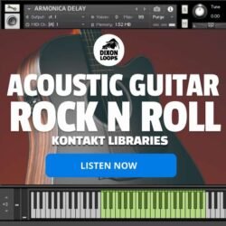 Guitarra Acustica Rock n Roll - Kontakt Library
