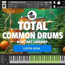 Total Common Drums - Kontakt Library